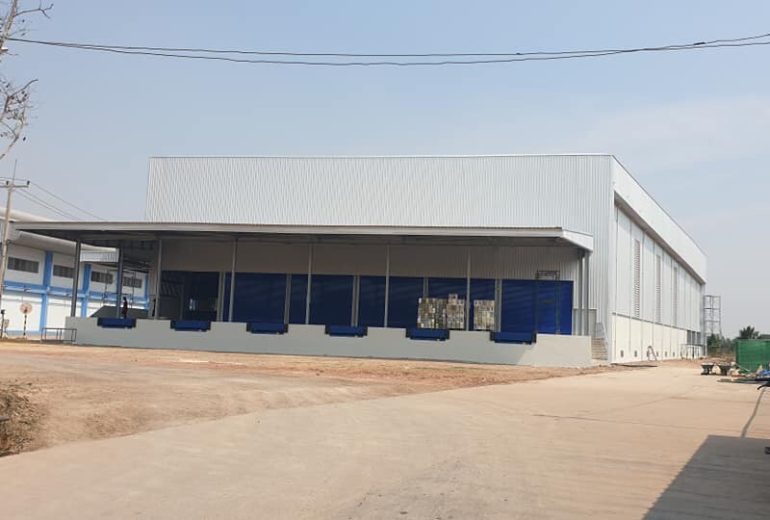 โครงการสร้างโรงงานผลิต อาหาร จ.สมุทรสงคราม